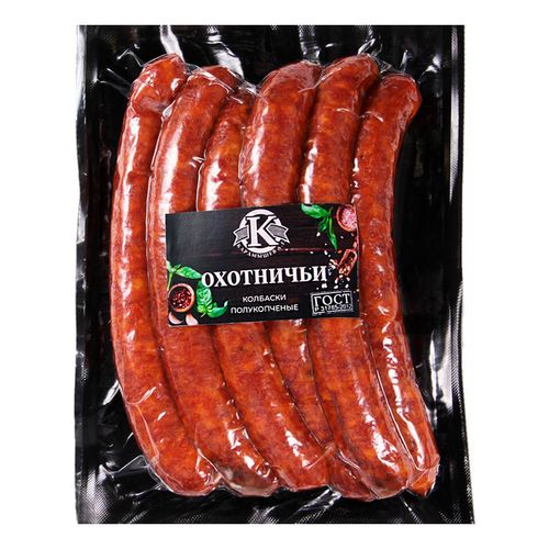Колбаски Охотничьи п/к 300 гр.