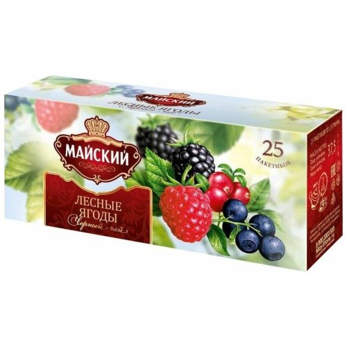 Чай Майский Лесные ягоды 25 пакетиков