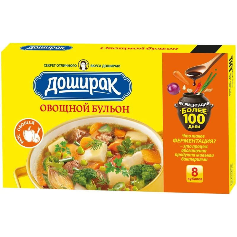 Бульон «Доширак» Овощной, 80 г