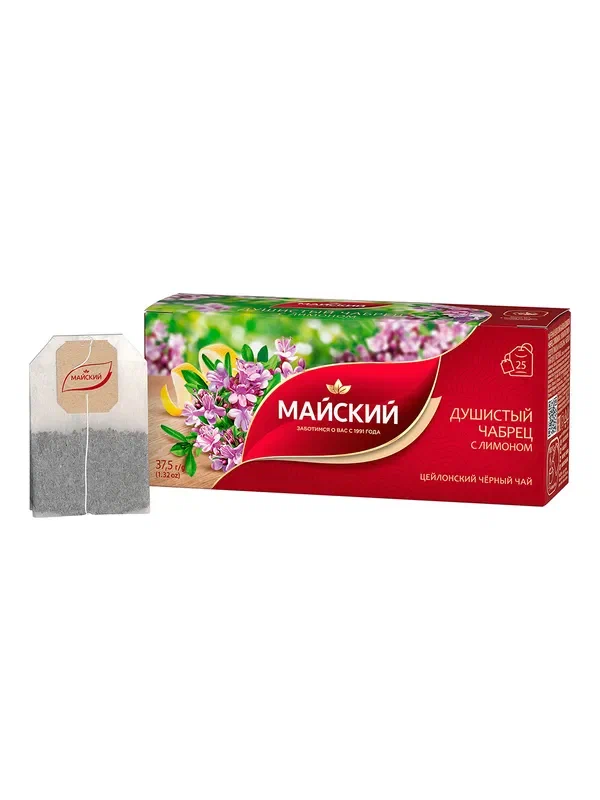 Чай Майский  Душистый чабрец 25 пакетиков