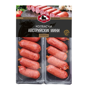 Колбаски Торес Австрийские, мини, полукопченые, 200 г