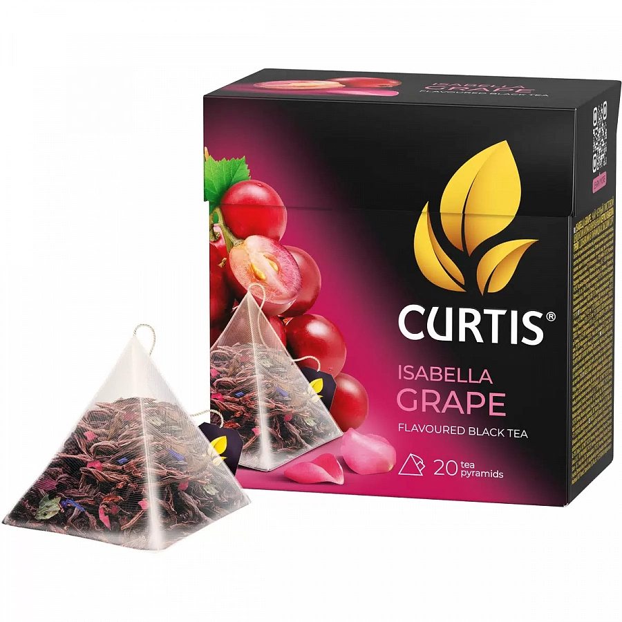 Чай Curtis Isabella Grape 20 пирамидок