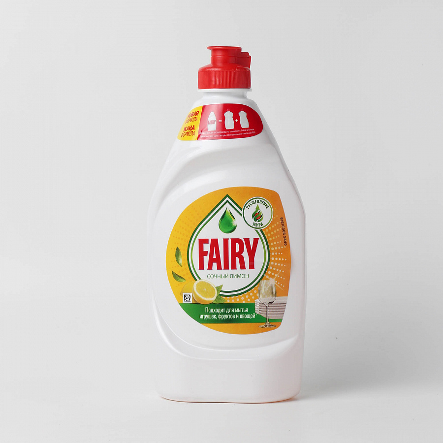 Средство для мытья посуды Fairy Сочный лимон 450 мл.