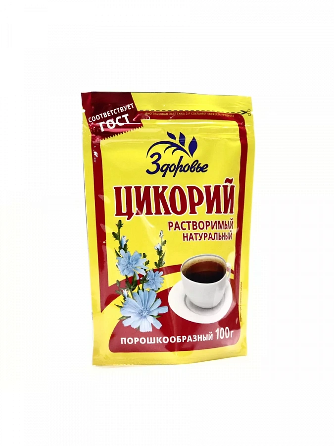 Цикорий Здоровье натуральный растворимый 100 гр