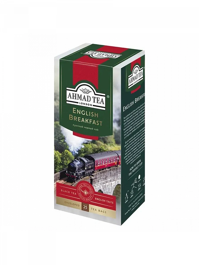 Чай Ahmad tea English Breakfast 25 пакетиков