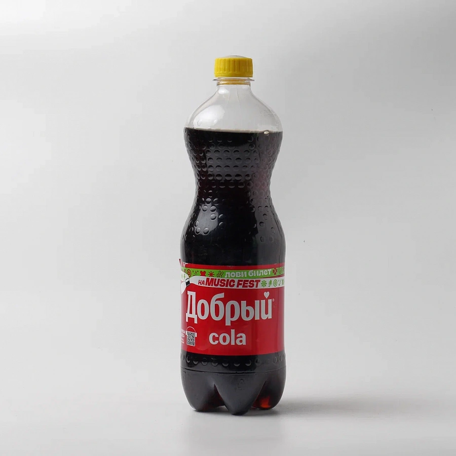Вода сладкая Кола Добрый 1л