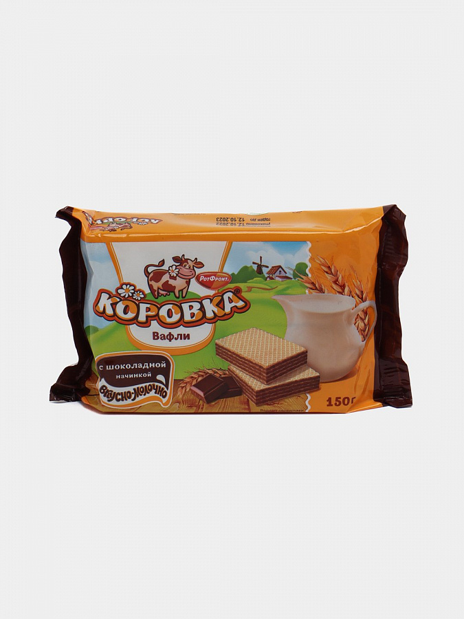 Вафли Коровка с Шоколадной начинкой